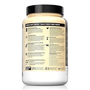 avvatar performance whey protein | 1kg | malai kulfi flavour i 27.5g protein | 29 servings