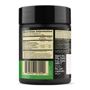 optimum nutrition (on) zinc magnesium aspartate (zma) 60 capsules, muscle strength, metabolism, immunity, vegetarian